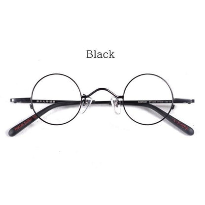 Vintage Ultralight Metal Round Glasses【TR2566】