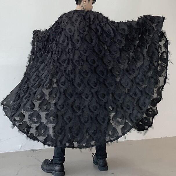 Gothic Cloak Shirt Jacket【TR1132】
