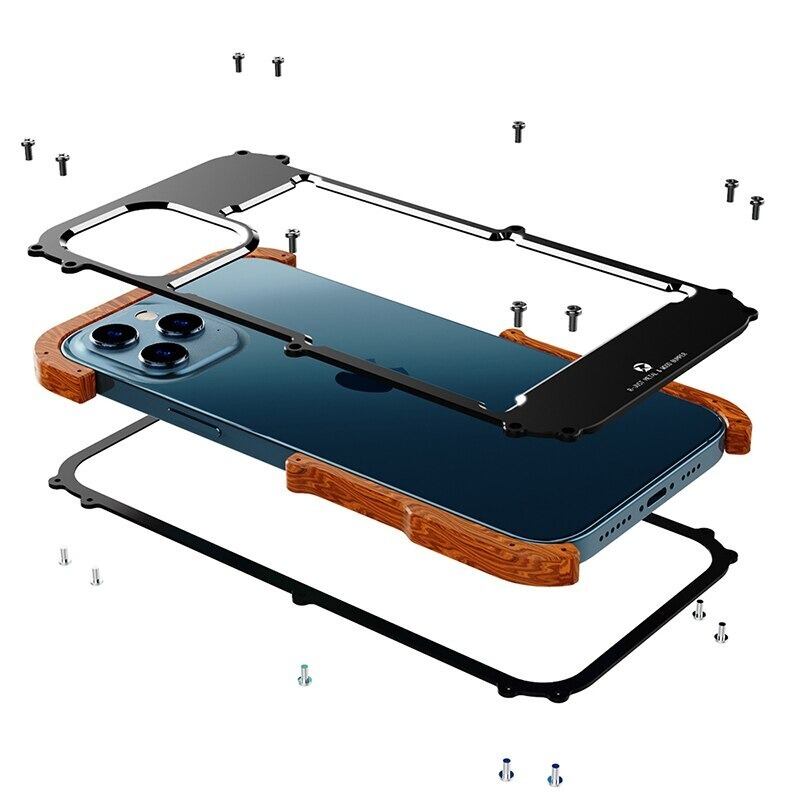 Bumper Case - Wood × Aluminum【TR0160】