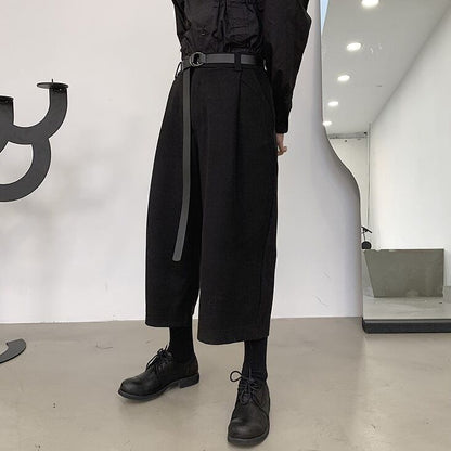 Cropped Semi-wide Pants【TR3292】