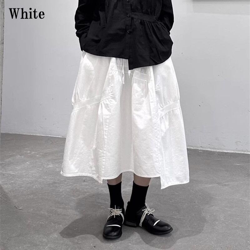 Asymmetry Gather Skirt【TR3163】