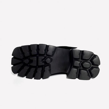 Metallic Cross Pattern Shoes【TR3404】
