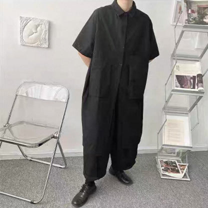 Oversized Collared Long Shirt【TR3334】