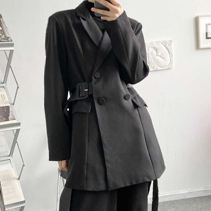Center Belting Mode Jacket【TR2459】