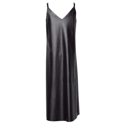 Pu Strap Leather All-in-One Dress【TR1210】