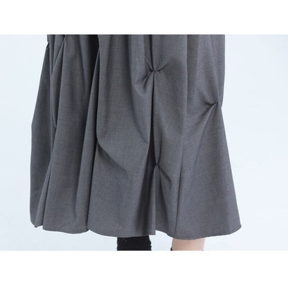 Asymmetry Drape Skirt【TR3174】