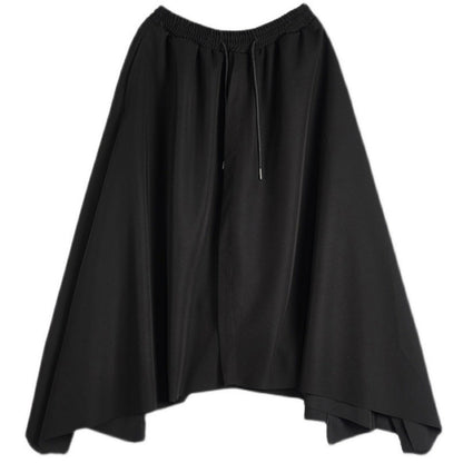 Irregular Hem Cropped Culottes【TR3276】