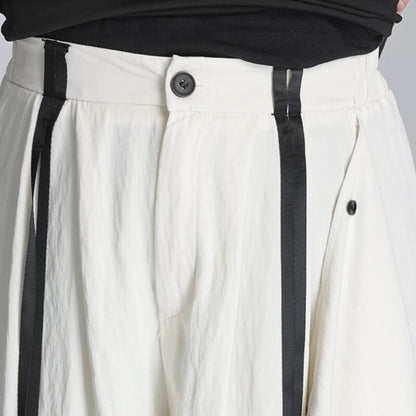 Flare Wide-Leg High-Waist Pants【TR3227】