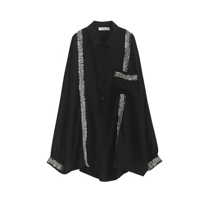 〈Unisex〉Irregular Loose Shirt【TR3035】