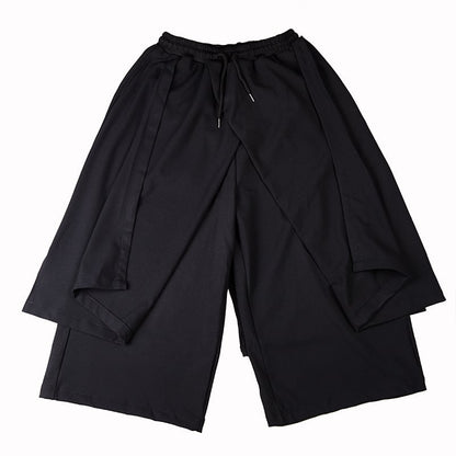 Layered-look Cropped Pants【TR3299】