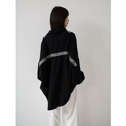 〈Unisex〉Irregular Loose Shirt【TR3035】