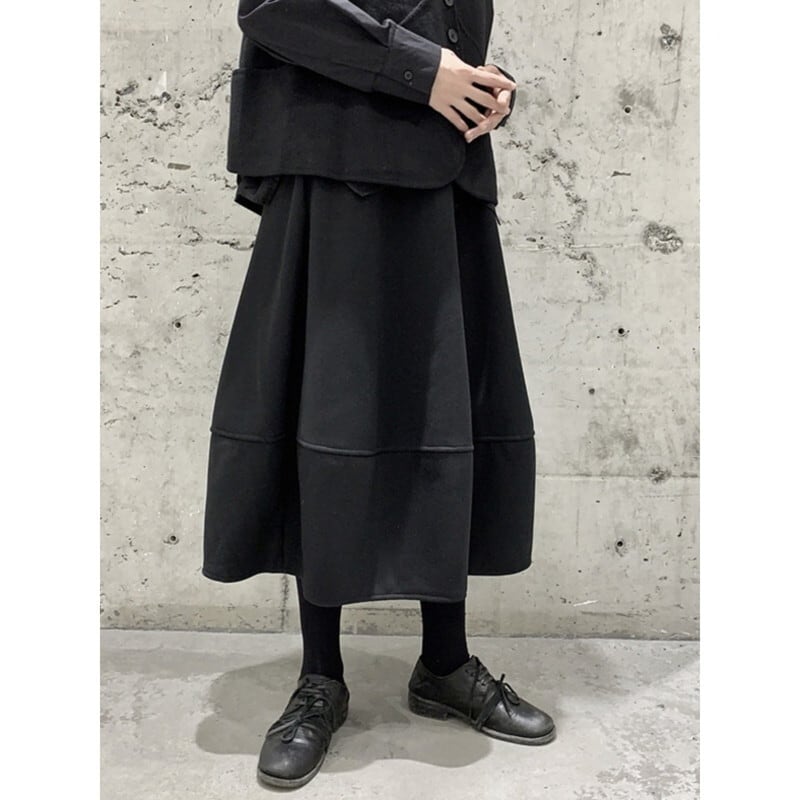 Fluffily A-Line Skirt【TR3157】