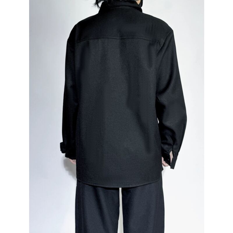 Structured Minimal Collared Shirt【TR3363】