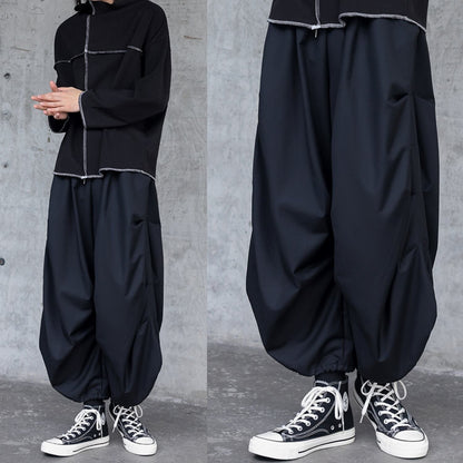 Side-tuck Balloon Silhouette Pants【TR3314】