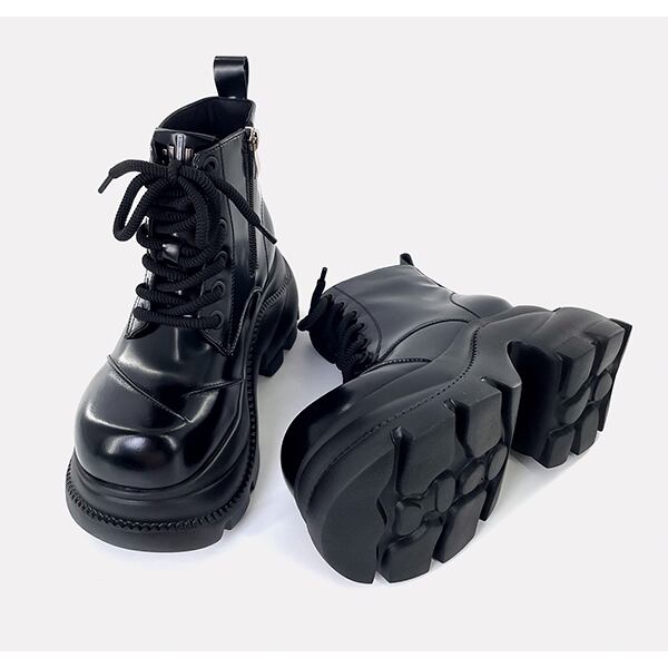 Side Zipper Shorts Boots【TR3388】