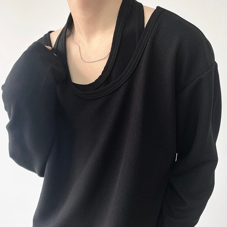 Layered Nichi Cutsew Shirt【TR1442】