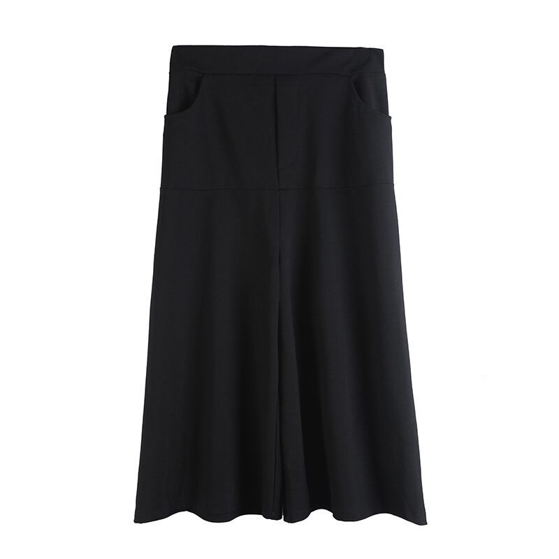 〈Unisex〉Wide Cropped Flare Pants【TR1329】