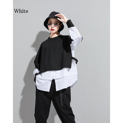 Fake Two Piece Shirt【TR1278】