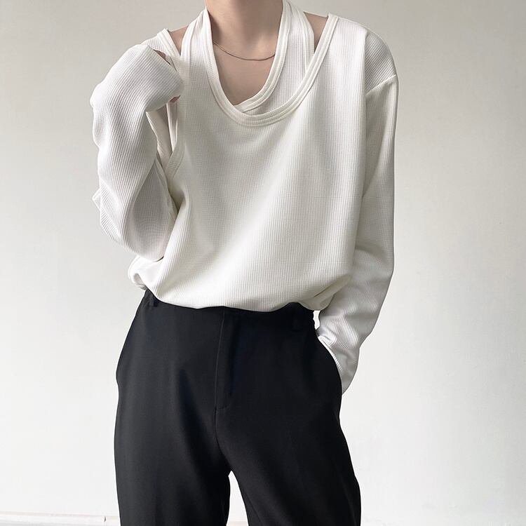 Layered Nichi Cutsew Shirt【TR1442】