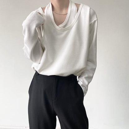 Layered Nichi Cutsew Shirt【TR1442】