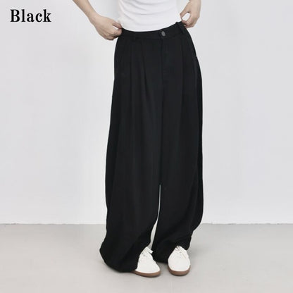 Relax Wide High-Waist Pants【TR3214】