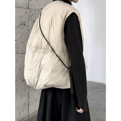 Quilting Balloon Jacket Vest【TR3237】