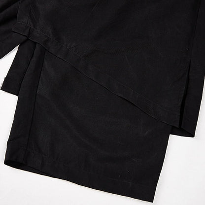 Layered Drawstring Pants【TR3223】