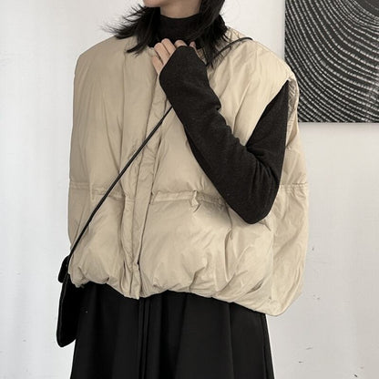 Quilting Balloon Jacket Vest【TR3237】