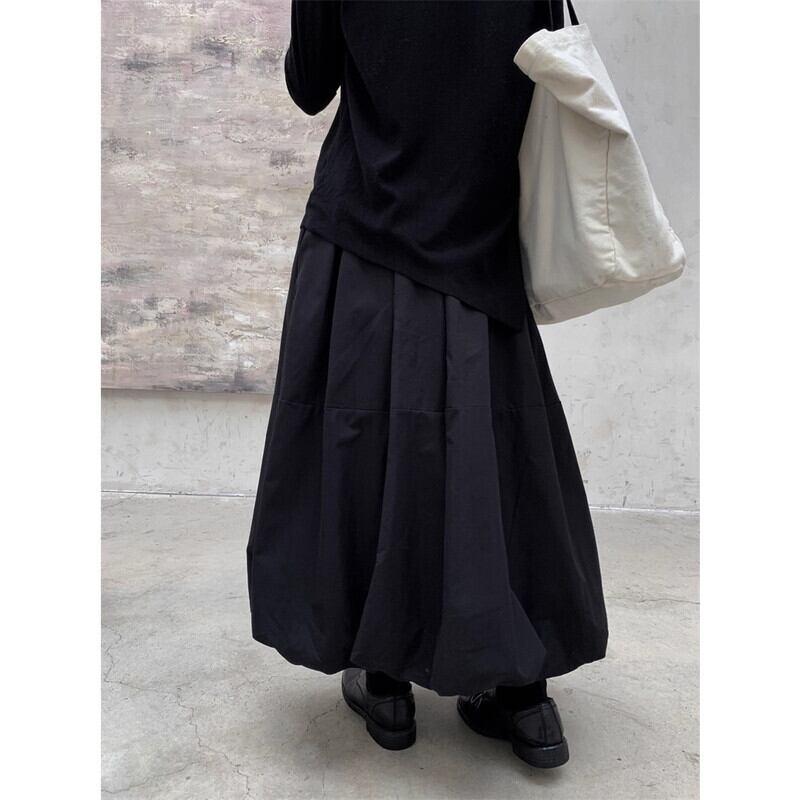 Quilting Balloon Skirt【TR3166】