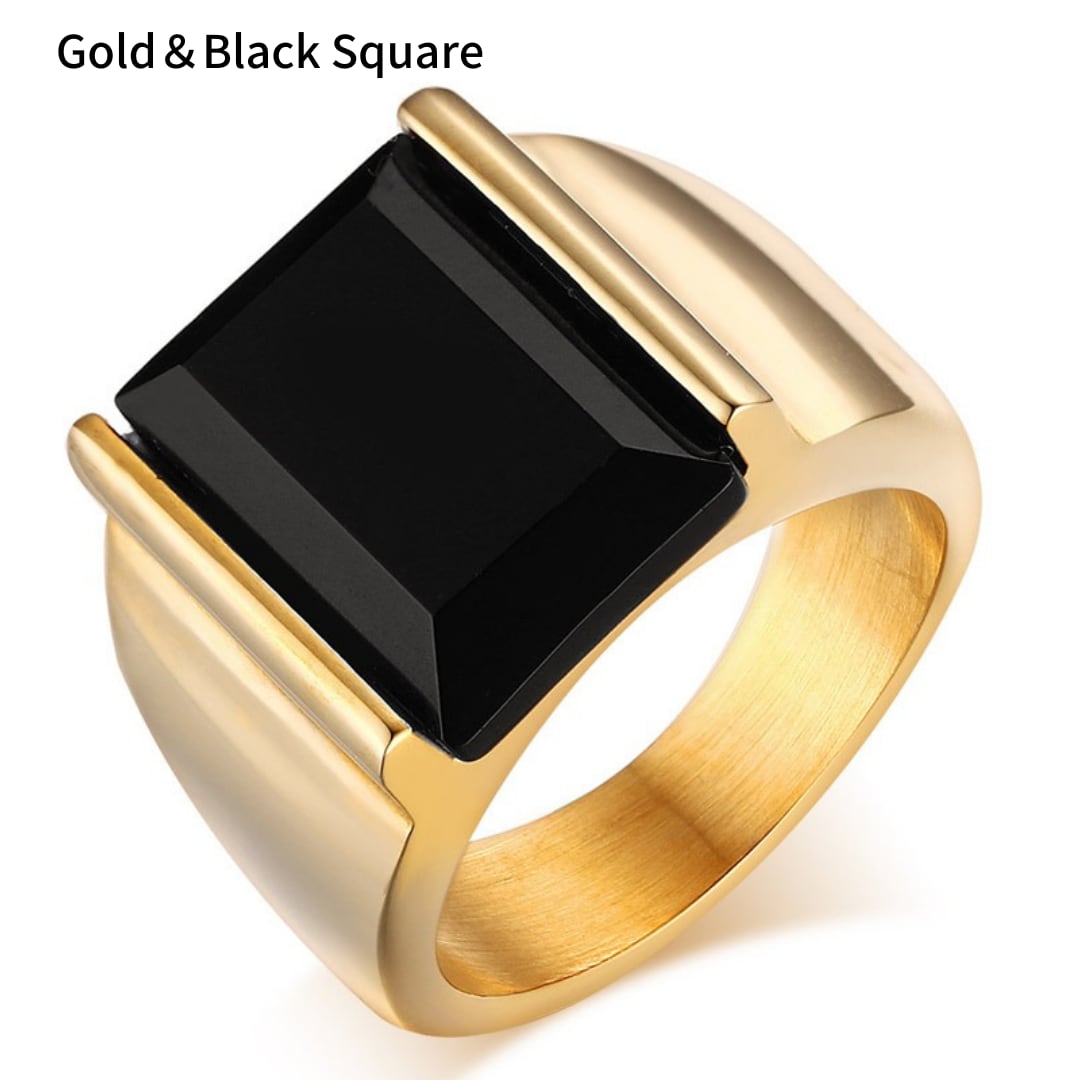 Blackstone Stainless Steel Ring【TR2763】