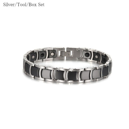 Steel magnetic chain bracelet【TR2757】
