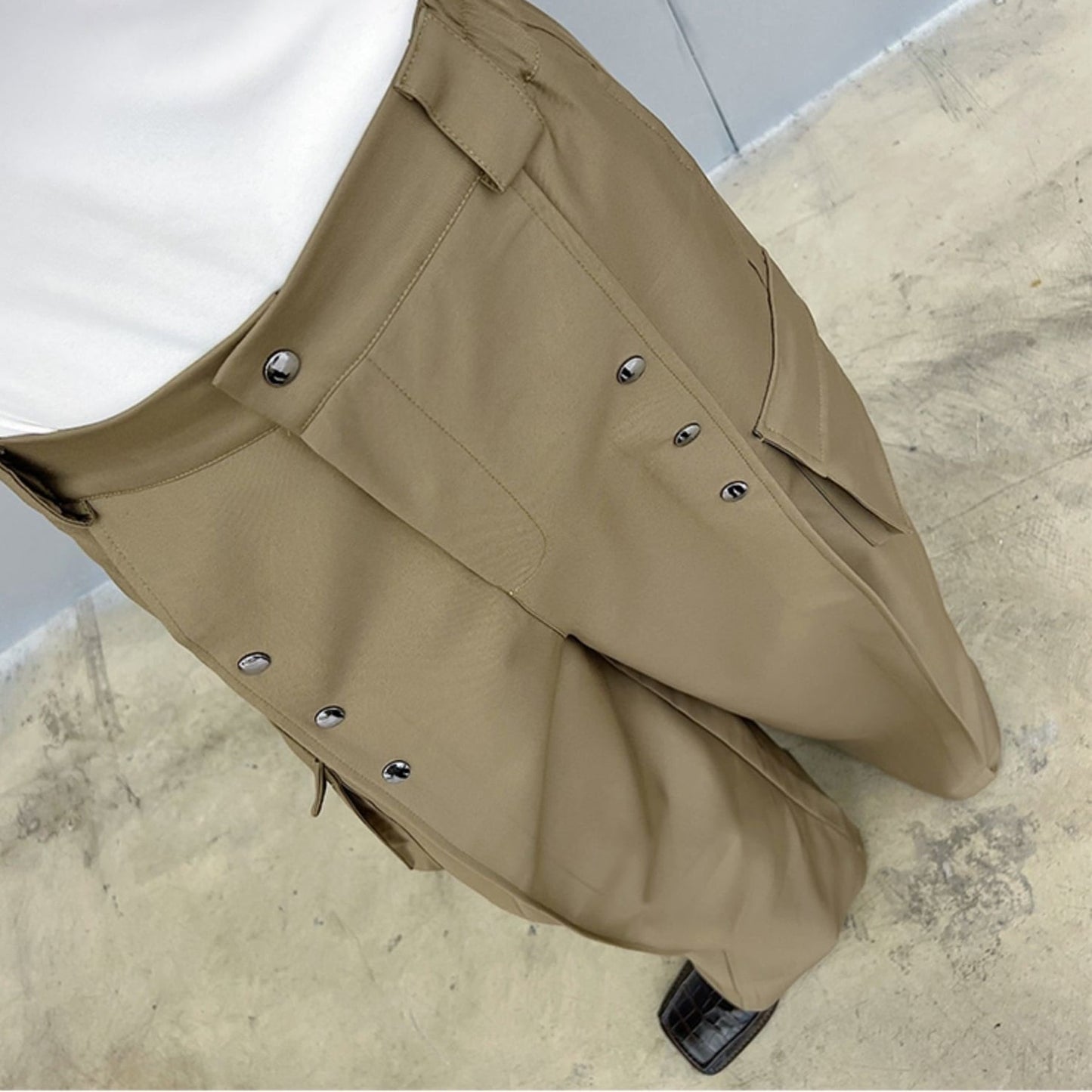 Pocket Bang Wide Pants【TR1448】