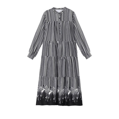 Tiered Fluffily All-in-one Dress【TR0506】