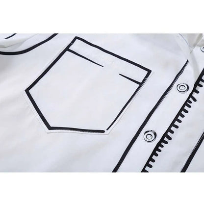 〈Unisex〉Graffiti Print Shirt【TR1037】