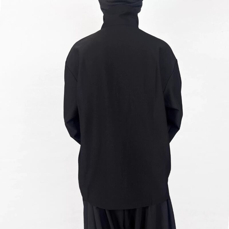 Convertible High-Collar Collared Shirt【TR3358】