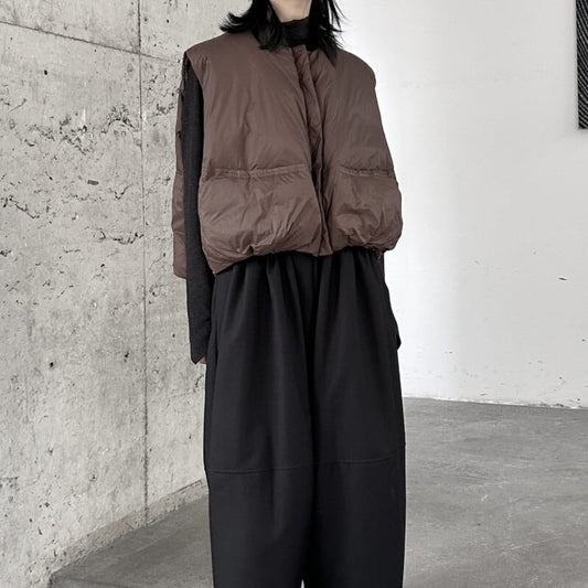 Quilting Balloon Jacket Vest【TR3237】
