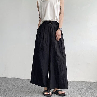 Belted Wide Pants【TR3313】