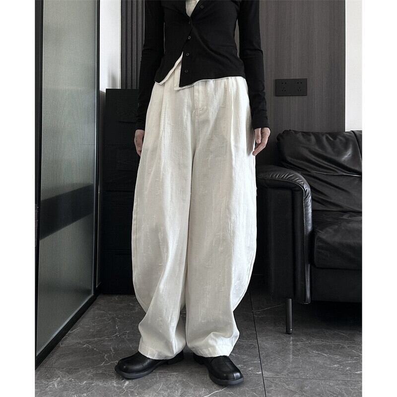 Barrel Wide-Leg Pants【TR3200】
