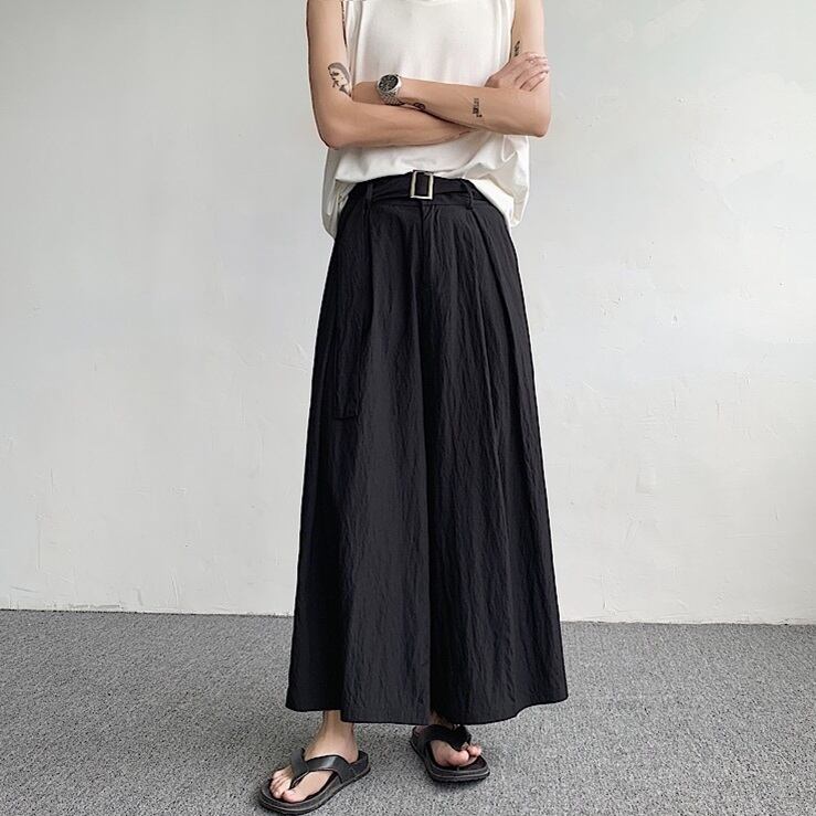 Belted Wide Pants【TR3313】