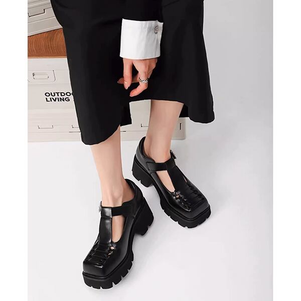 chunky heel roman Sandal【TR3415】