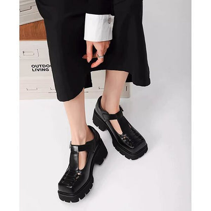 chunky heel roman Sandal【TR3415】