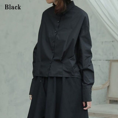 Side-Tac Basic Collared Shirt【TR3102】