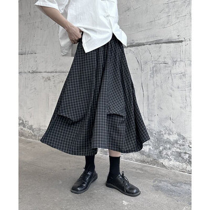 Asymmetry Layered Skirt【TR3165】