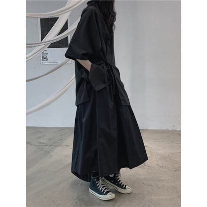 Loose Irregular Collared Shirt【TR3108】