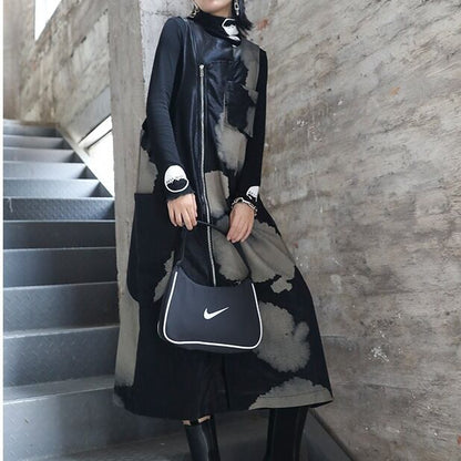 Sleeveless All in one Dress【TR1044】