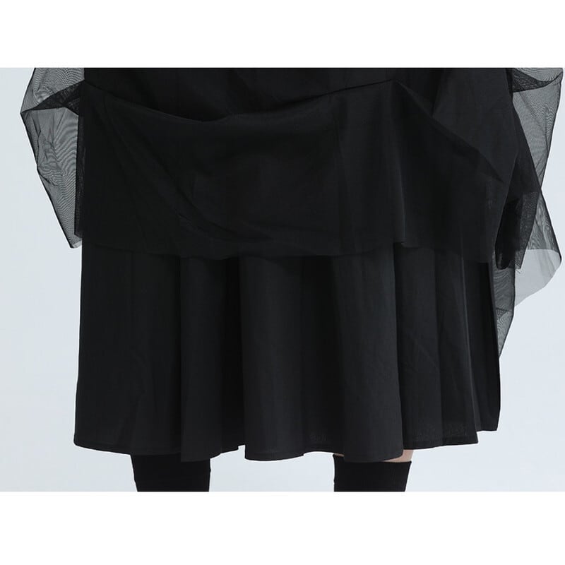 Asymmetry Tulle Skirt【TR3162】