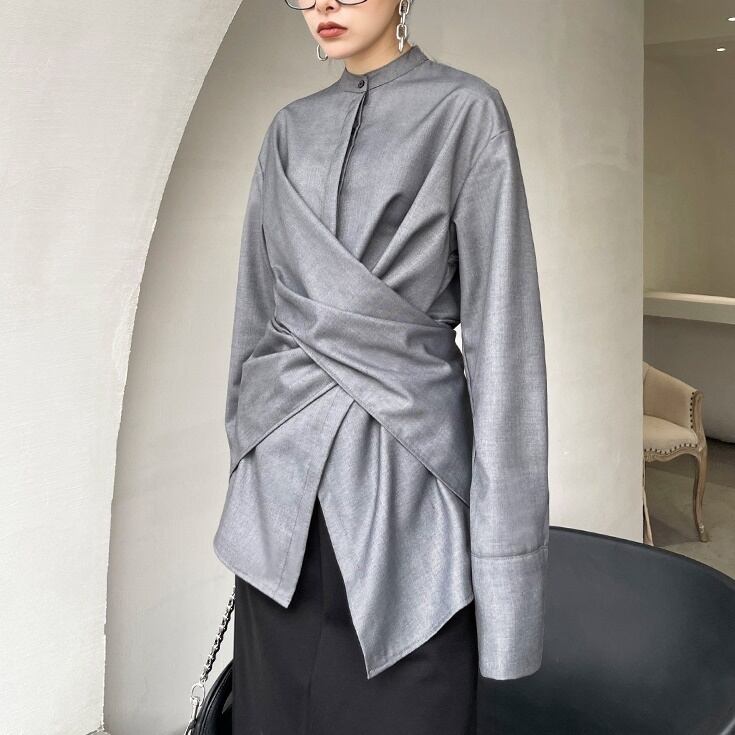Center Fit Blouse Shirt【TR1020】