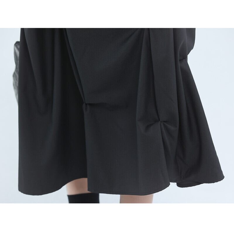 Asymmetry Drape Skirt【TR3174】