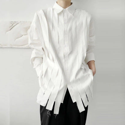 Tassel White Chick Shirt【TR0238】