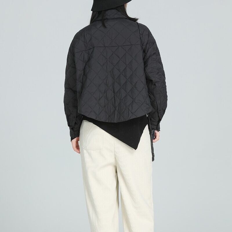 Quilting Drawstring Jacket【TR3253】